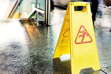 Caution Sign Wet Floor