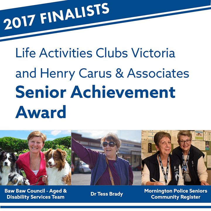 Senior Achievement Finalists