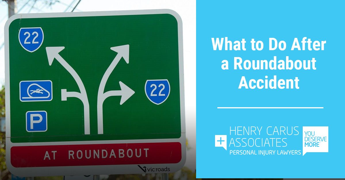 What You Should Do After a Roundabout Accident in Melbourne