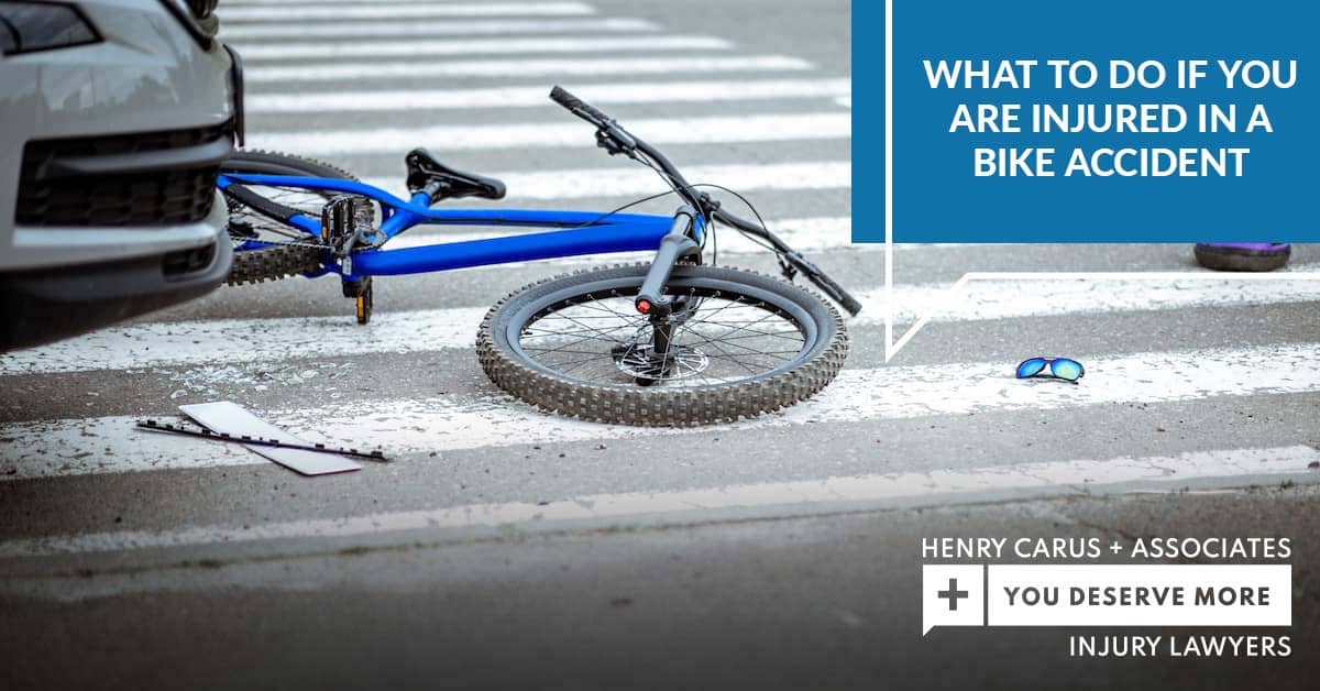 Injured in a Bike Accident? Top 10 Steps to Take Straight Away!